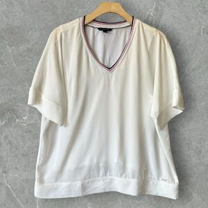 🎉5 for $45 🎉 Tommy hilfiger Top Blouse Shirt Size L White